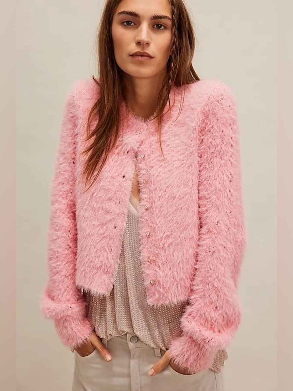 New Free People Celeste Cardi Size S